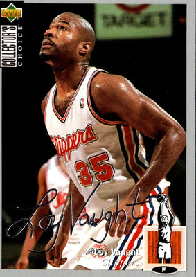 1994 Collector's Choice Silver Signatures Loy Vaught #116