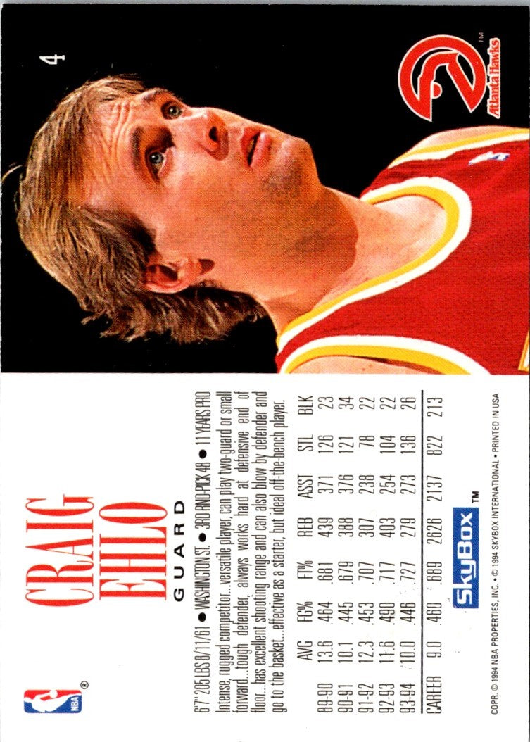 1994 SkyBox Craig Ehlo