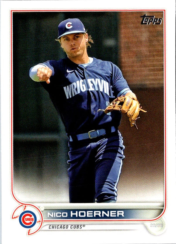 2022 Topps Nico Hoerner #490