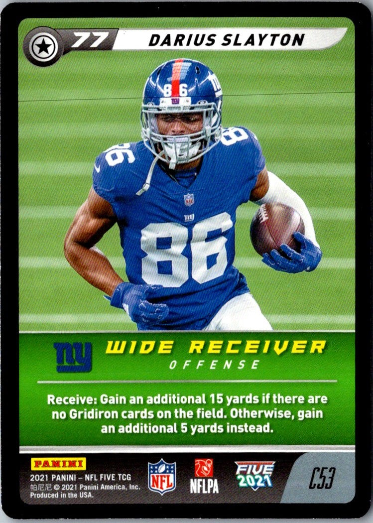 2021 Panini Certified Darius Slayton