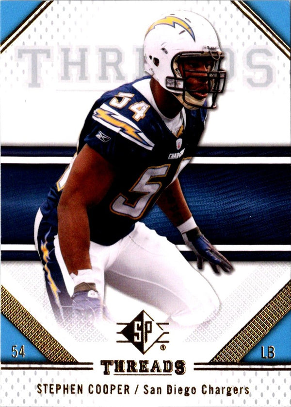 2009 SP Threads Stephen Cooper #85