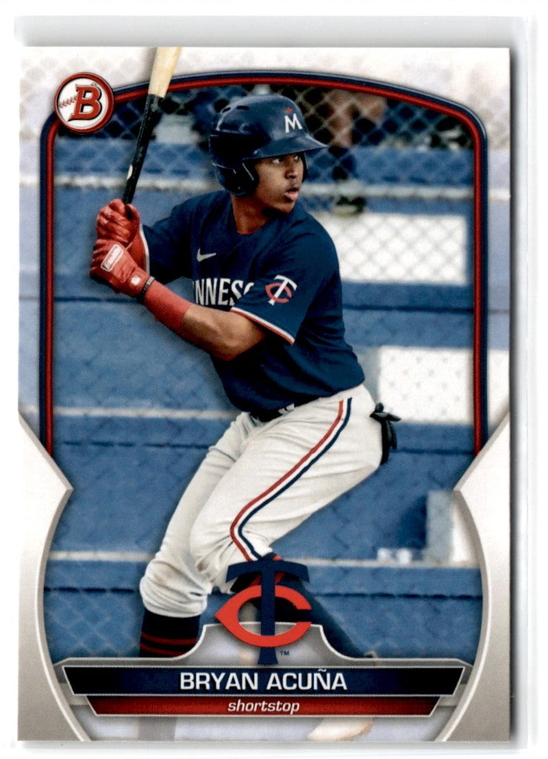 2023 Bowman Prospects Bryan Acuna