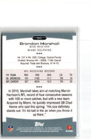2010 Topps Platinum Brandon Marshall #50