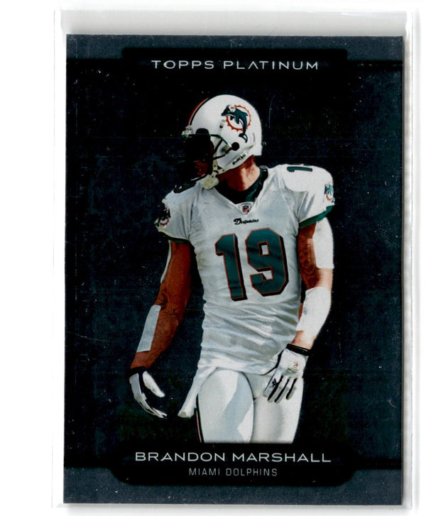 2010 Topps Platinum Brandon Marshall #50