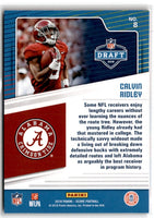 2018 Score NFL Draft Red Calvin Ridley #8