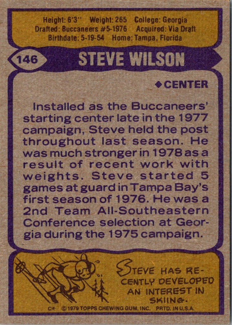 1979 Topps Steve Wilson