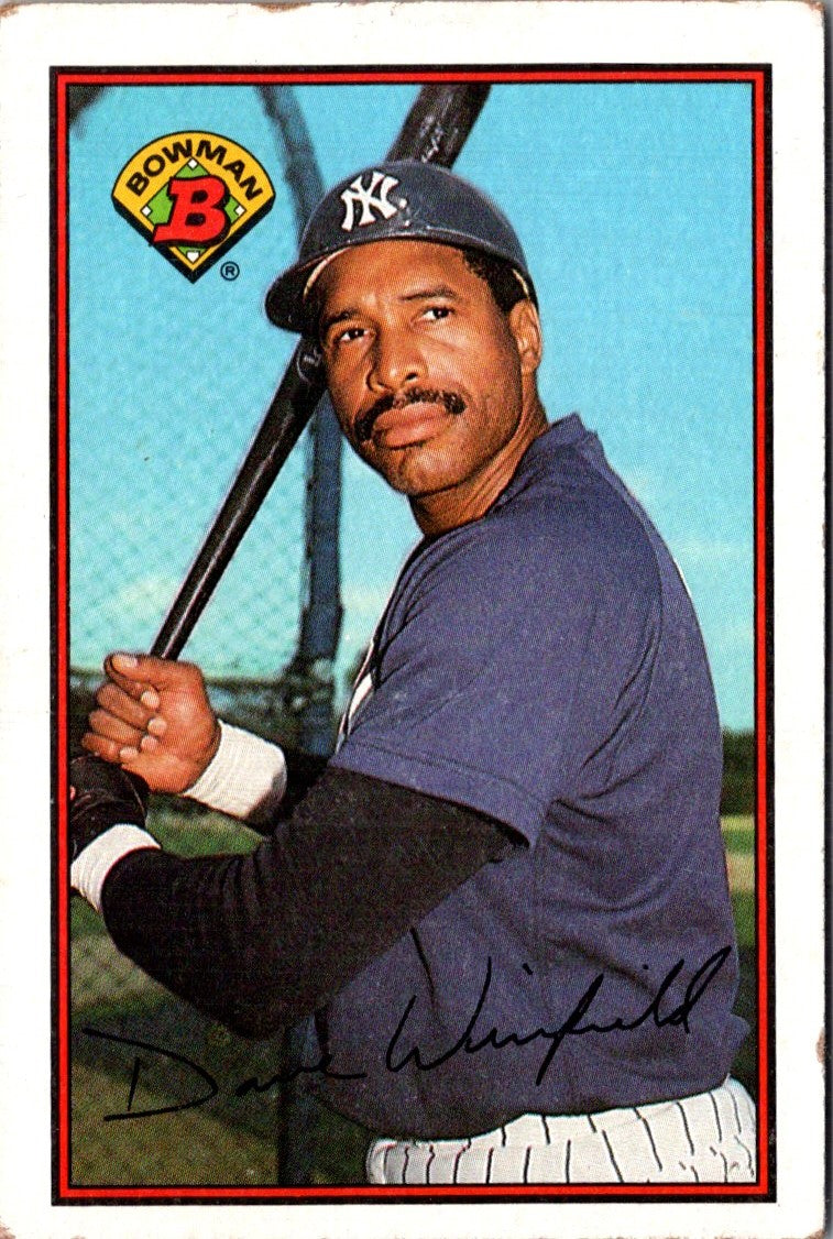 1989 Bowman Dave Winfield