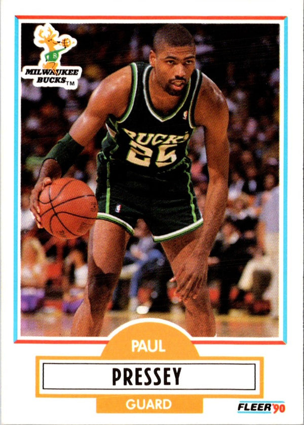 1990 Fleer Paul Pressey #107