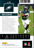 2021 Panini Contenders Miles Sanders #80
