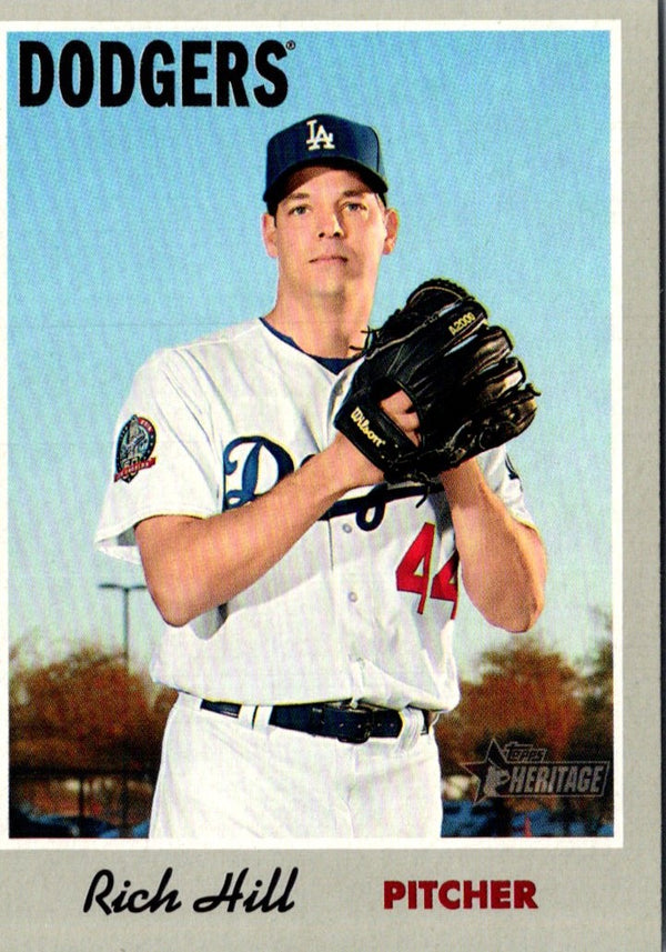 2019 Topps Heritage Rich Hill #97