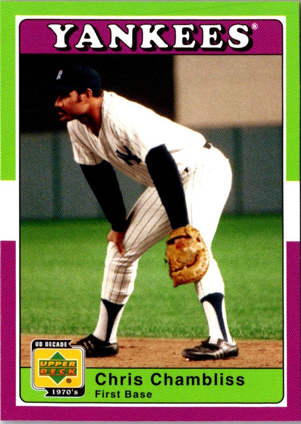 2001 Upper Deck Decade 1970's Chris Chambliss #42