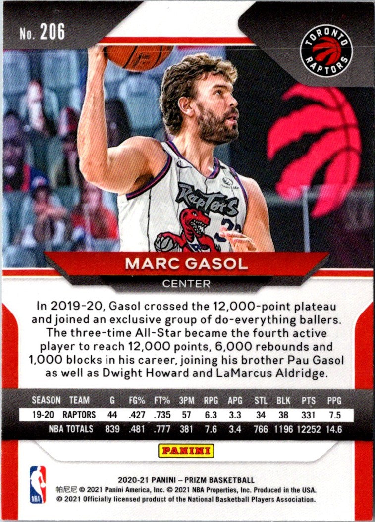 2020 Panini Prizm Marc Gasol