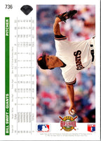 1992 Upper Deck Gold Hologram Bill Swift #736