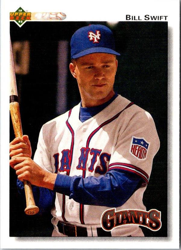 1992 Upper Deck Gold Hologram Bill Swift #736