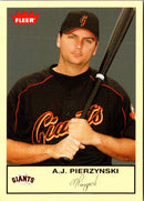 2005 Fleer Tradition A.J. Pierzynski