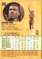 1991 Fleer Bernard King #208