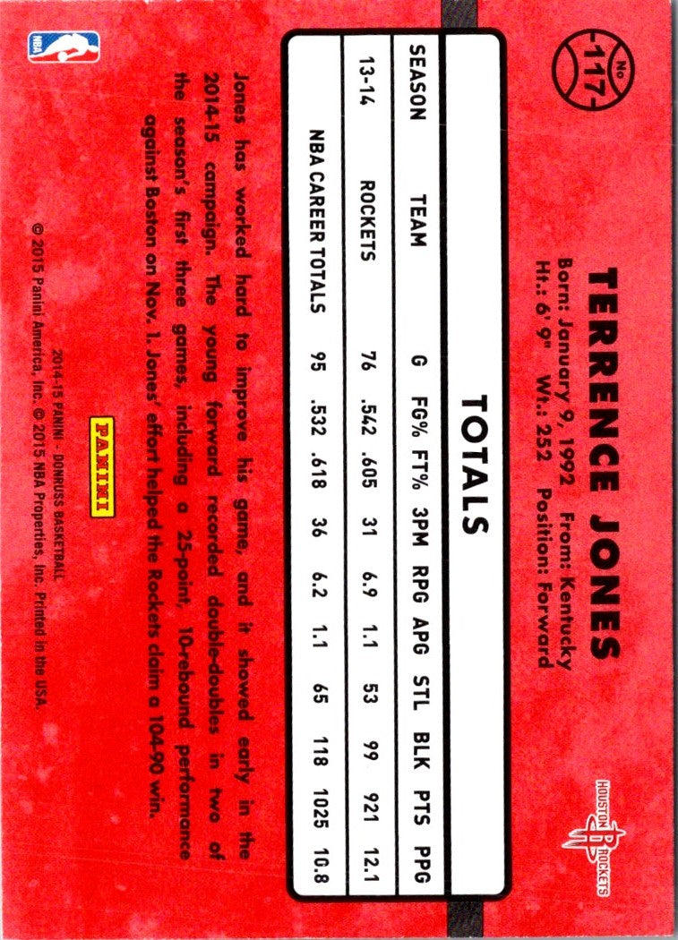 2014 Donruss Terrence Jones