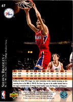 1995 Upper Deck Electric Court Shawn Bradley #67