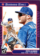 2021 Donruss Holo Purple Pete Alonso