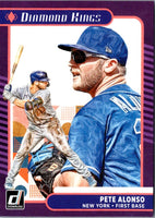 2021 Donruss Holo Purple Pete Alonso #19