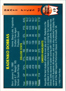 1992 Front Row Draft Picks Radenko Dobras