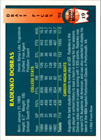 1992 Front Row Draft Picks Radenko Dobras #19