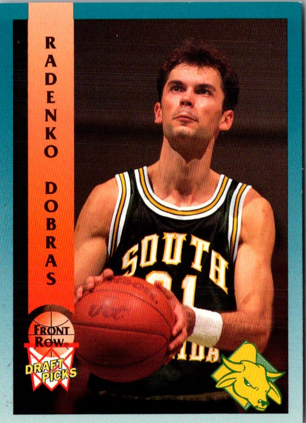 1992 Front Row Draft Picks Radenko Dobras #19