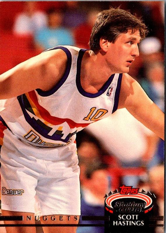 1992 Stadium Club Scott Hastings #36