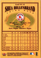 2003 Fleer Splendid Splinters Shea Hillenbrand #45