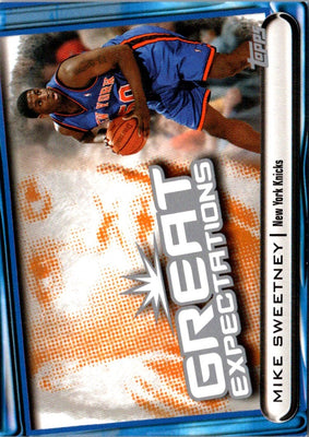 2004 Topps Great Expectations Mike Sweetney #GE-MS