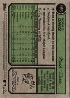 2023 Topps Heritage Noah Davis #155 Rookie