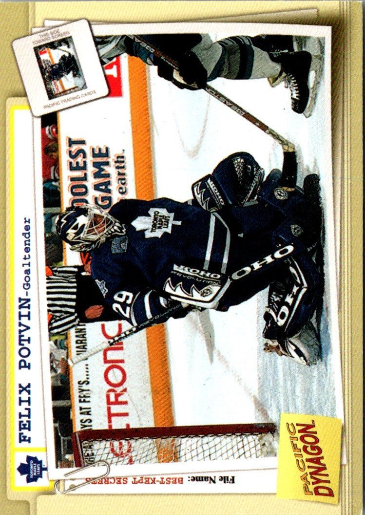 1997 Pacific Dynagon Best Kept Secrets Felix Potvin