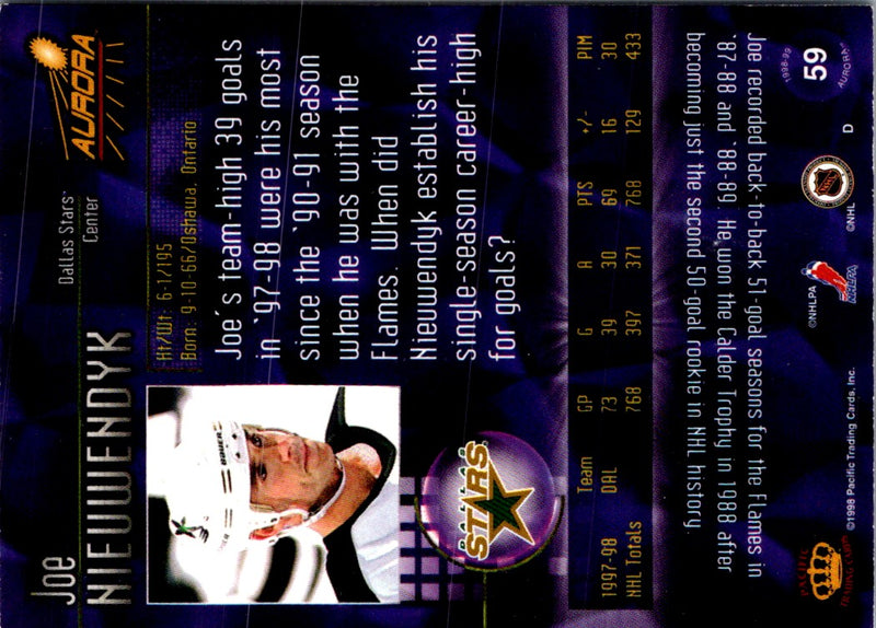 1998 Pacific Aurora Joe Nieuwendyk