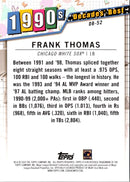 2020 Topps Decades' Best Frank Thomas