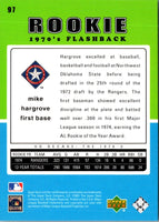 2001 Upper Deck Decade 1970's Mike Hargrove #97