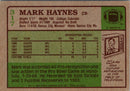 1984 Topps Mark Haynes
