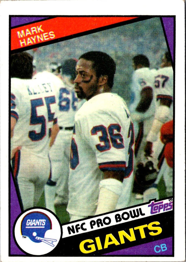 1984 Topps Mark Haynes #317