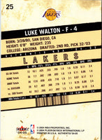 2004 Fleer Authentix Luke Walton #25