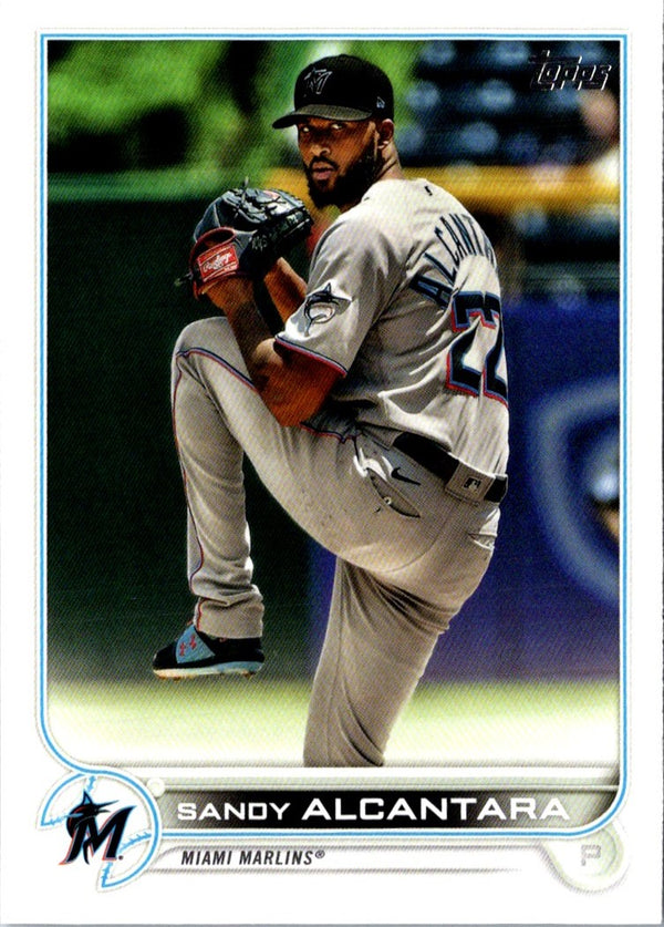 2022 Topps Sandy Alcantara #606