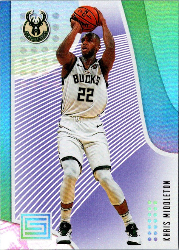 2019 Panini Certified Gold Team Khris Middleton #22