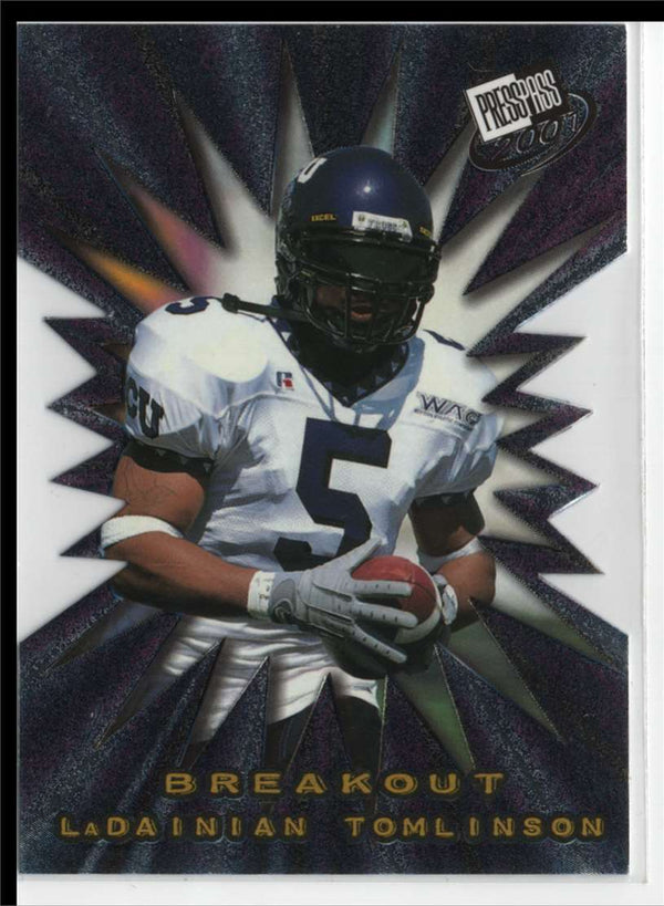 2001 Press Pass Breakout LaDainian Tomlinson #B9