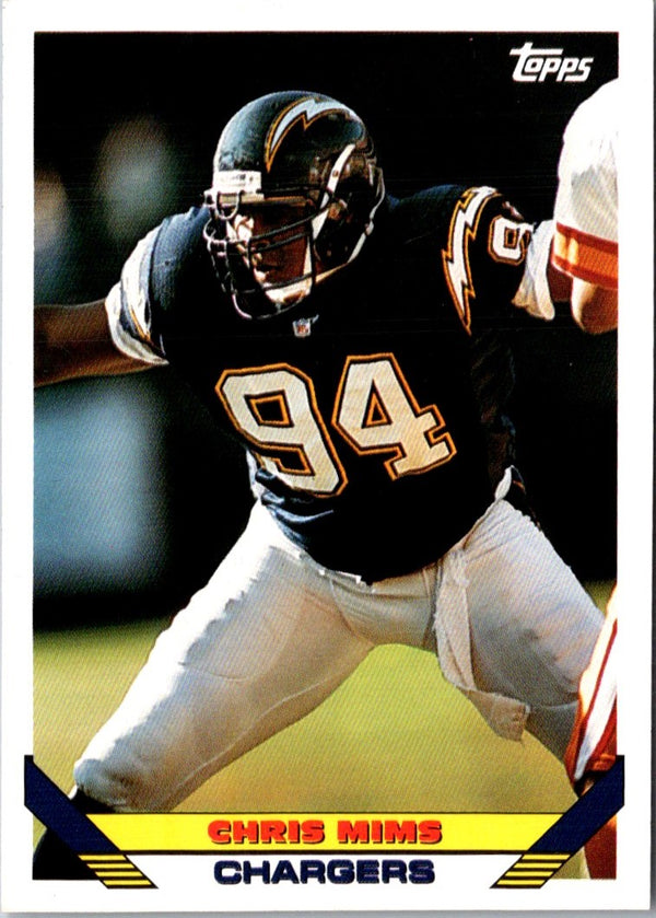 1993 Topps Chris Mims #544