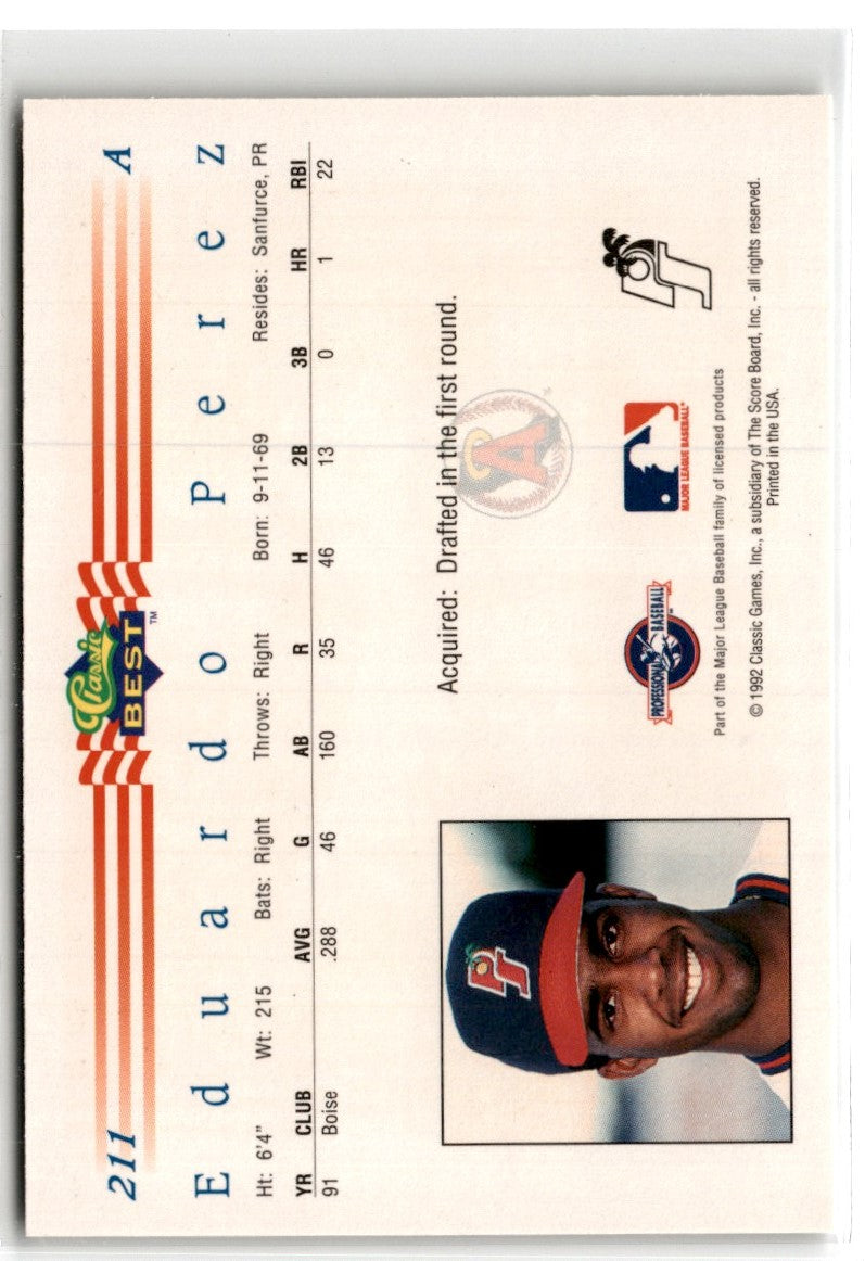 1992 Classic Best Eduardo Perez