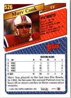 1993 Topps Marv Cook #526