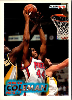 1993 Fleer Derrick Coleman #133