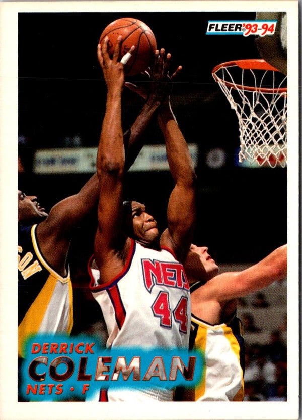1993 Fleer Derrick Coleman #133