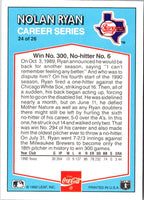 1992 Donruss Coca-Cola Nolan Ryan Nolan Ryan #24