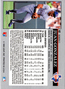 1992 Leaf Juan Gonzalez