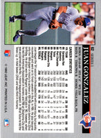 1992 Leaf Juan Gonzalez #62