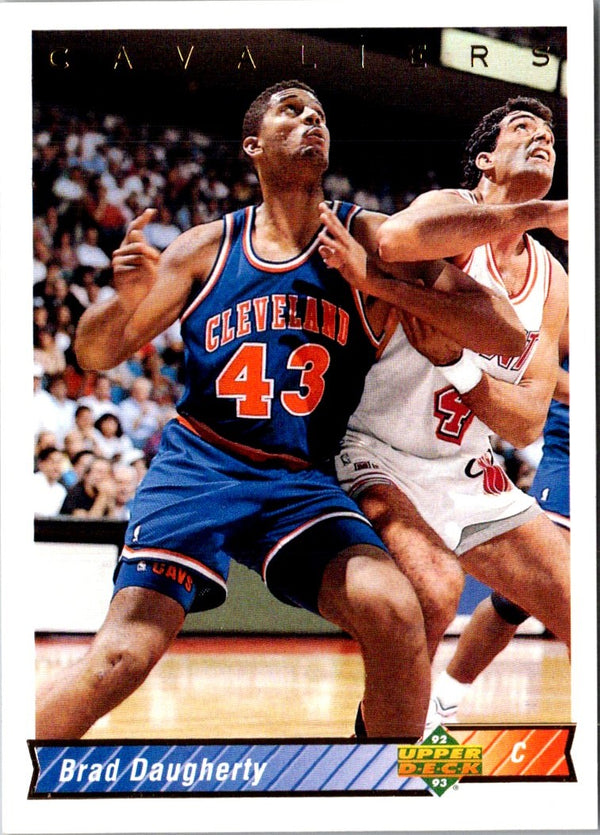 1992 Upper Deck Brad Daugherty #247
